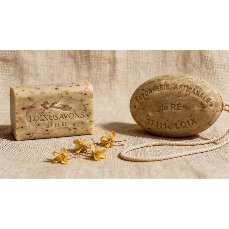 Savon artisanal au tilleul apaisant | 100g & 200g | Île de Ré