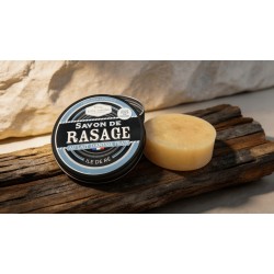 Savon à barbe au lait d'ânesse (100g)