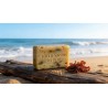 Savon artisanal a la dulse algue bretonne particules rouge-brun bord de mer Ile de Re