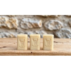 Lot 3 savons lait d'ânesse bio - Peaux sensibles