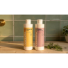 Duo crème de douche et shampoing au lait d'ânesse sur bois flotte