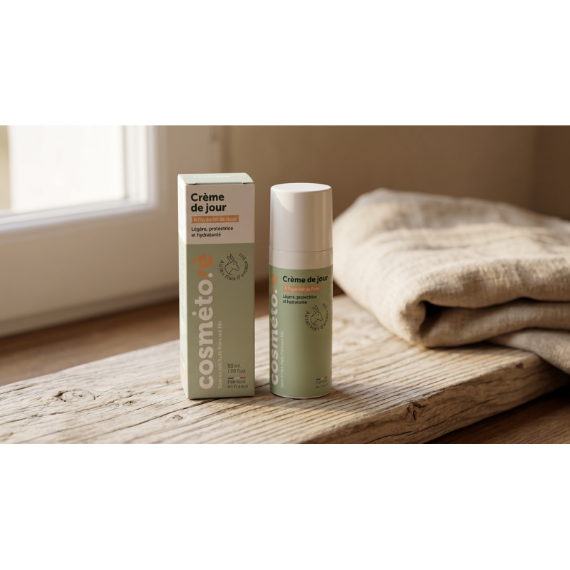 Crème de jour au lait d'ânesse 50 ml | Hydratante éclat