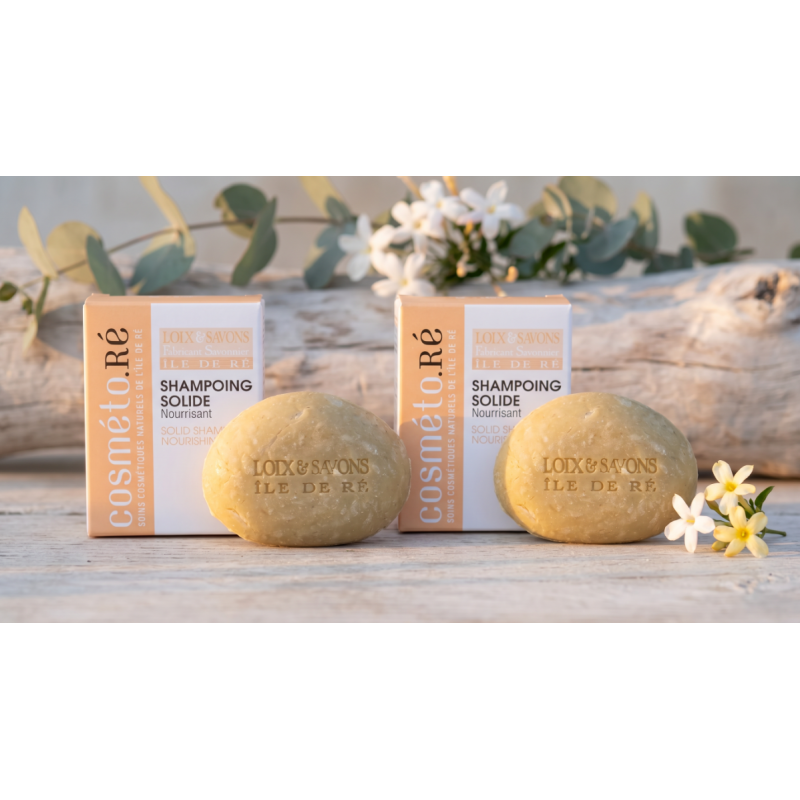 lot de 2 shampoings solides nourrissants loix savons