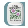 Boîte à savon recyclée 2 en 1, motif Savon détachant