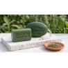 savon artisanal a l huile de chanvre 100 g et 200 g ficelle sur pierre calcaire