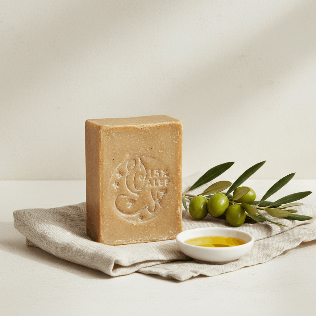 Savon d'Alep 15% laurier artisanal loix et savon