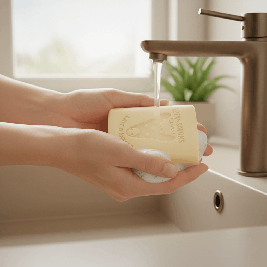 Loix & Savons Île de Ré Utilisation sous l'eau Fraîcheur naturelle