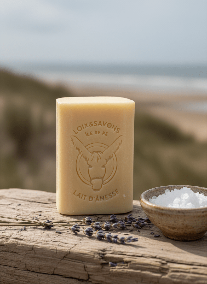 Savon lait d'ânesse artisanal Ile de Ré