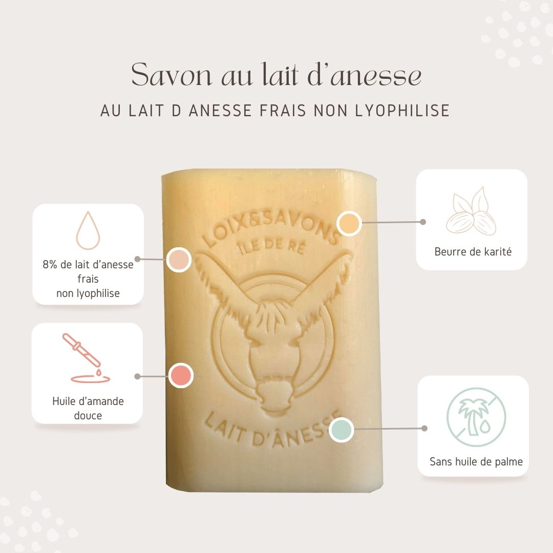 savon au lait d'anesse