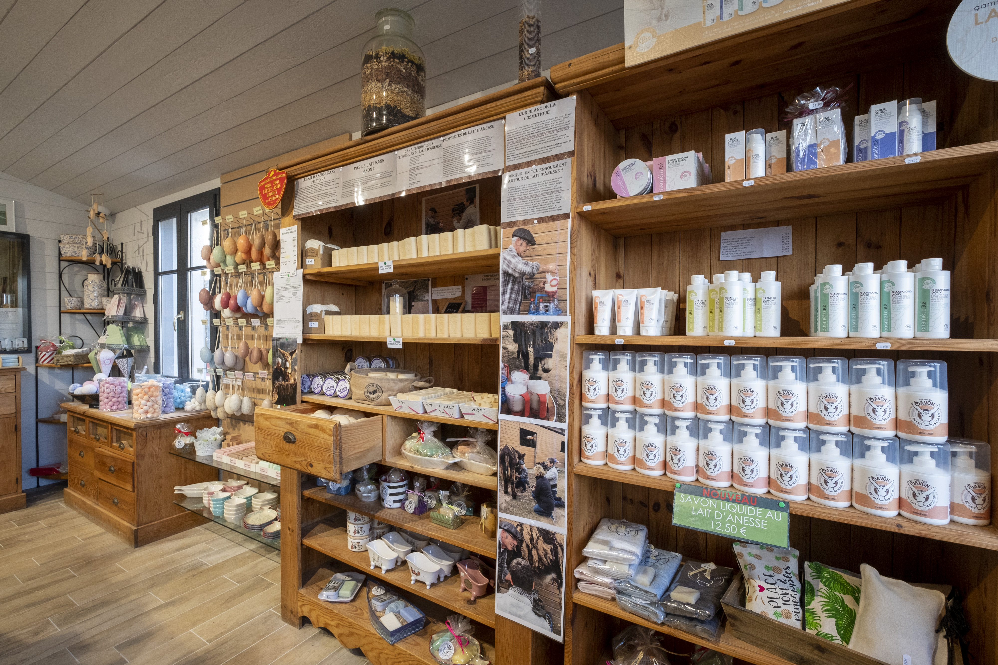 rayon savons et cosmetiques au lait d anesse boutique de loix