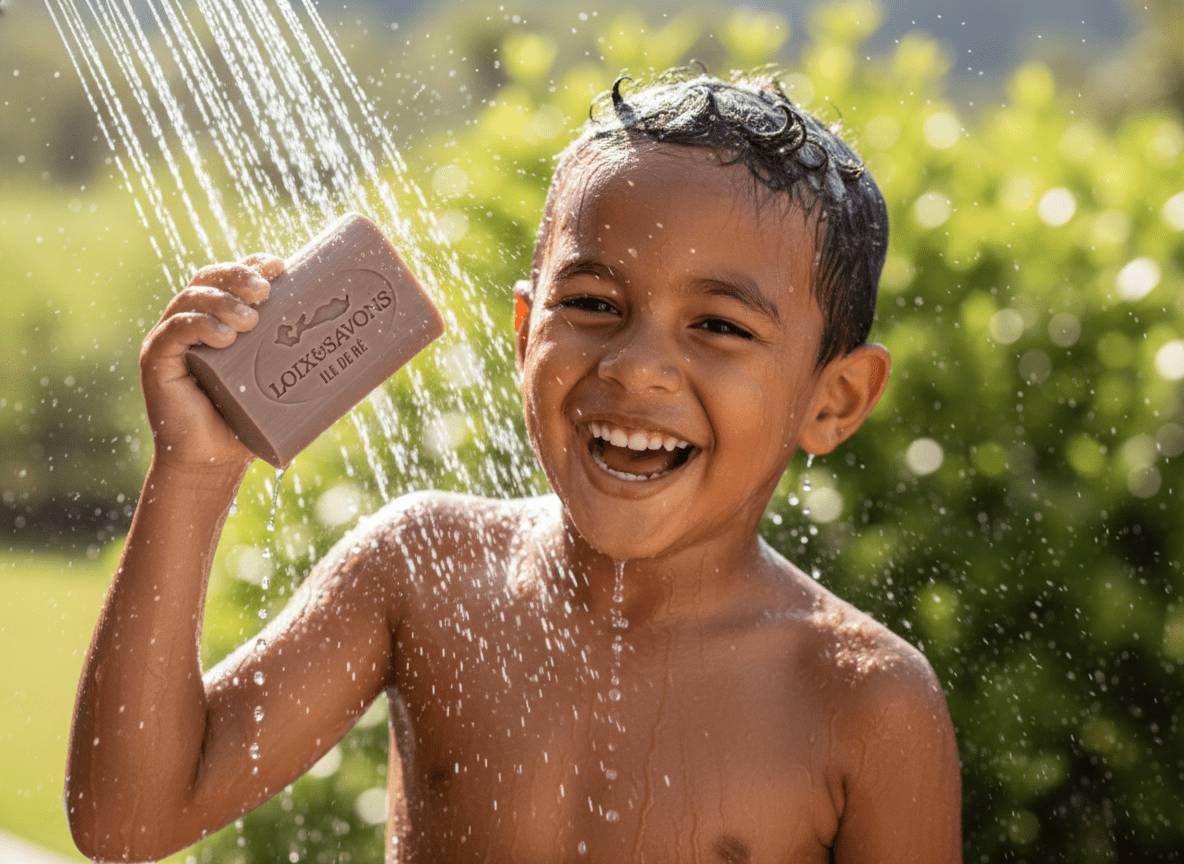 Savon monoï hydratante pour peaux sèches et bronzées