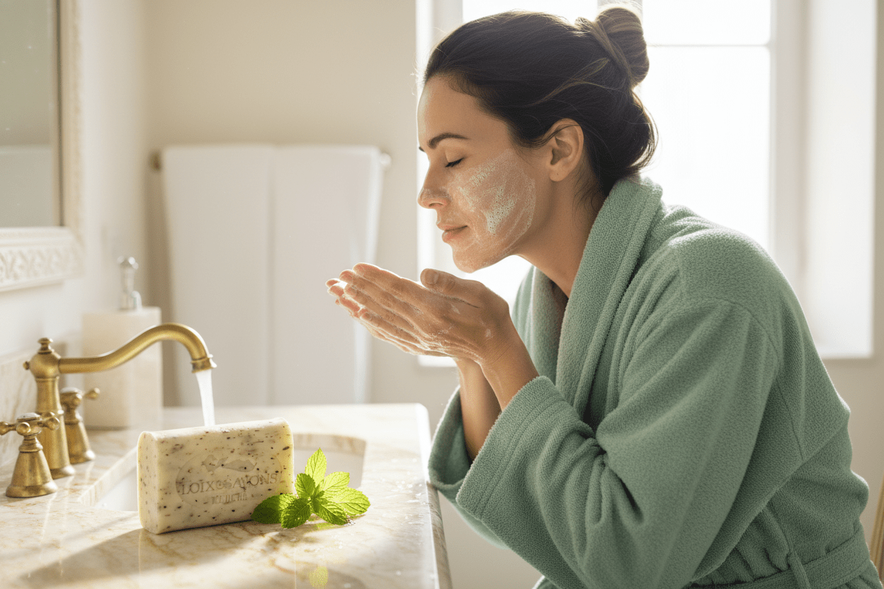 Savon solide pour les peaux mixtes et grasses