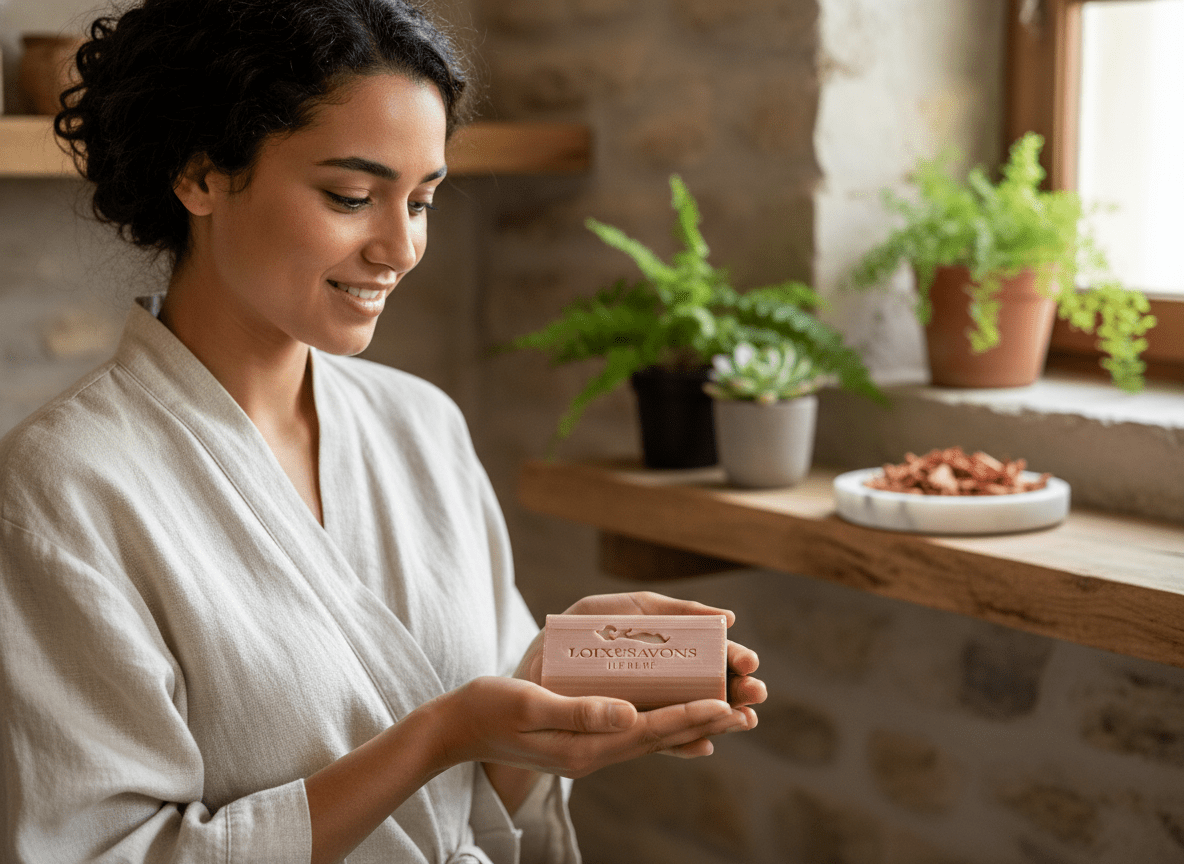 Savon doux idéal pour le rasage et les peaux irritées