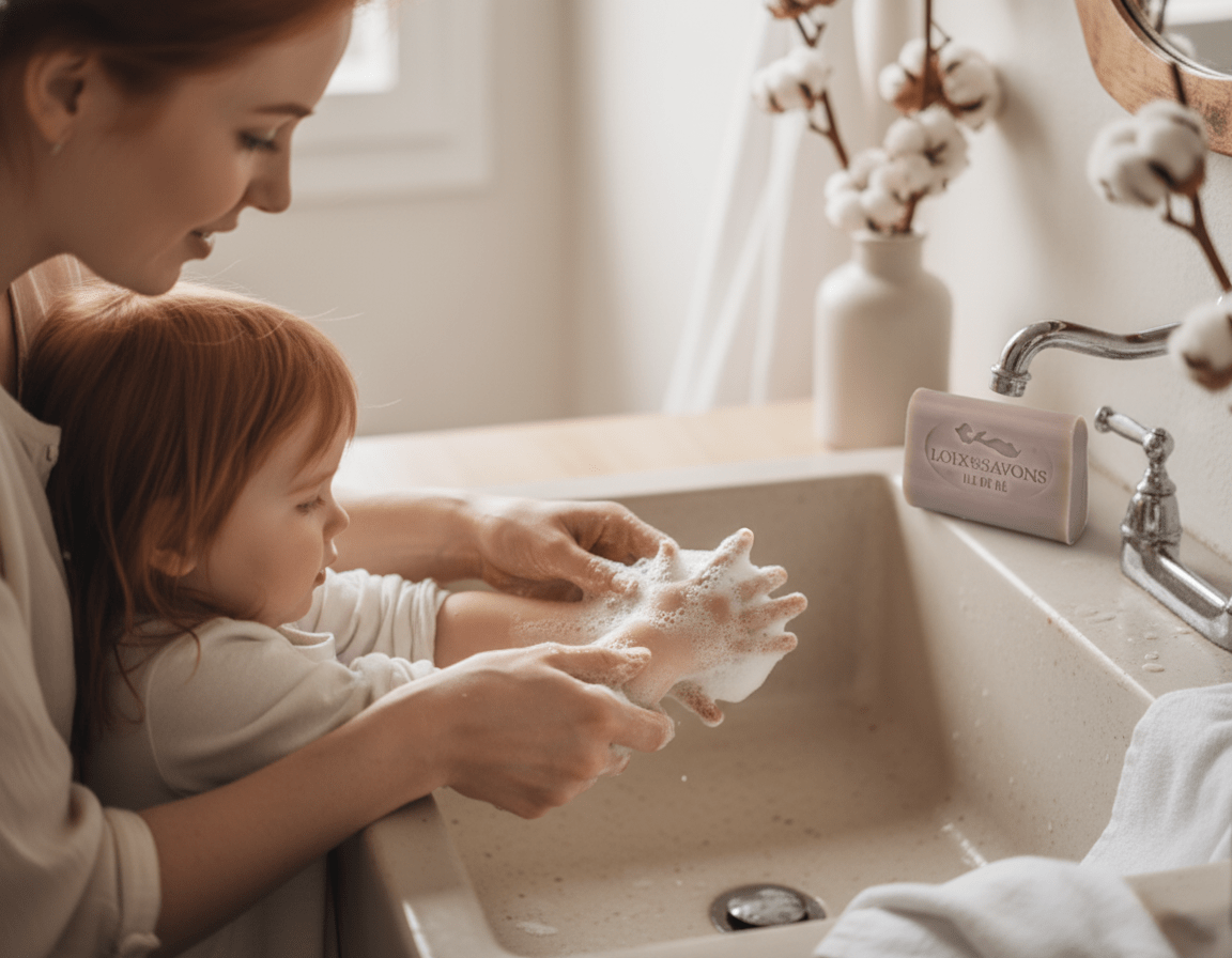 Savon très doux pour les peaux sensibles et les bébés