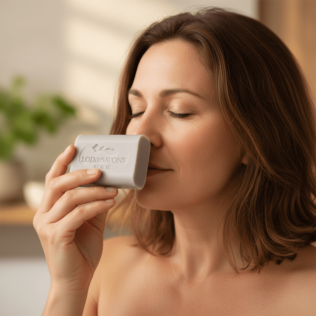 Soin surgras relaxant au karité parfum patchouli de l'Île de Ré