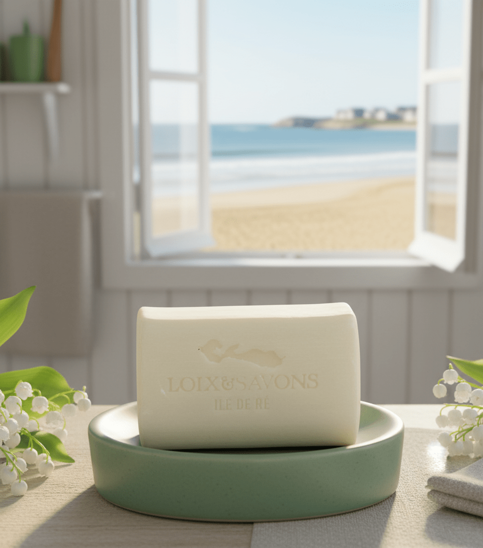 Savon artisanal surgras 100g au parfum de muguet