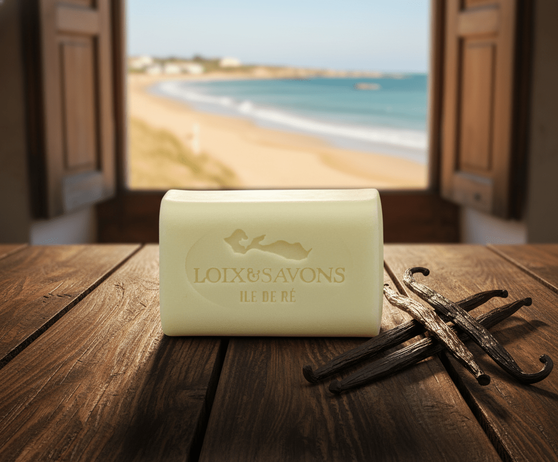 Savon artisanal surgras 100g au parfum de vanille