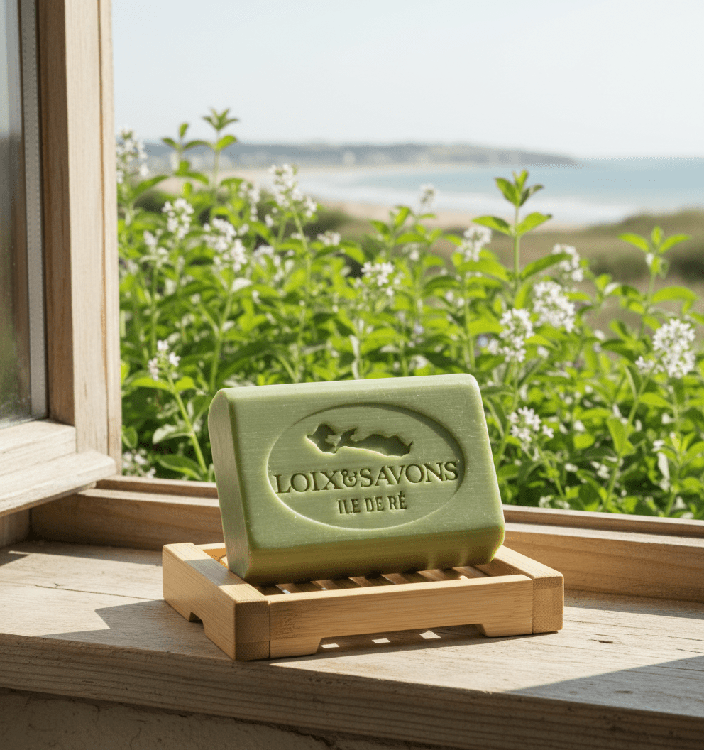 Savon doux naturel fabriqué sur l'Île de Ré