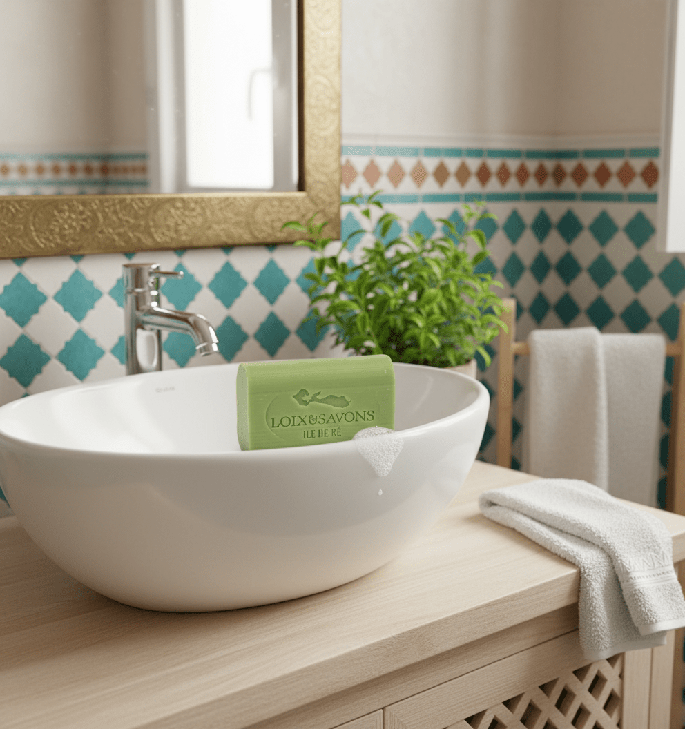 Idée cadeau bien-être : savon énergisant verveine