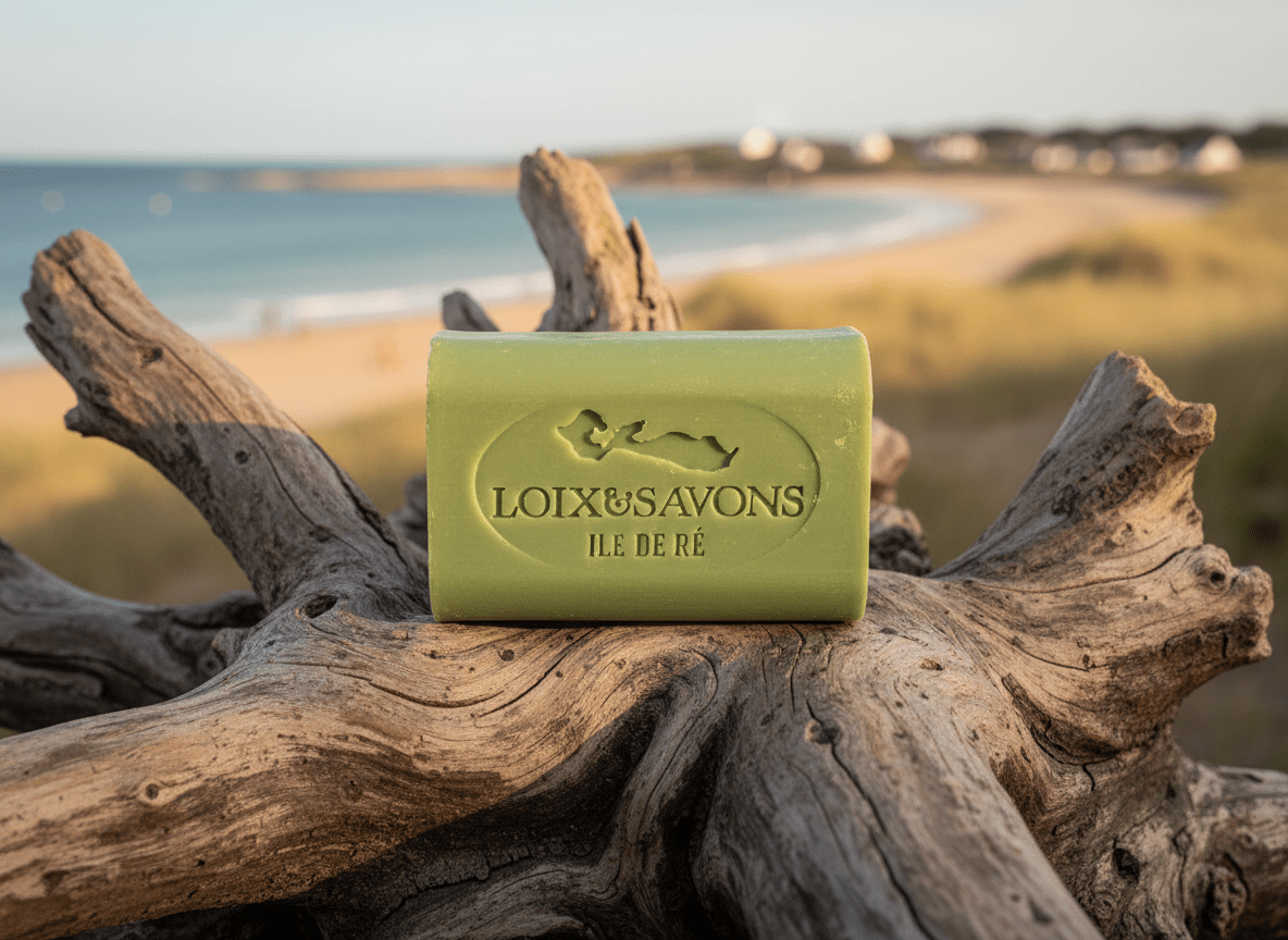 Savon artisanal surgras au parfum masculin de Vétiver