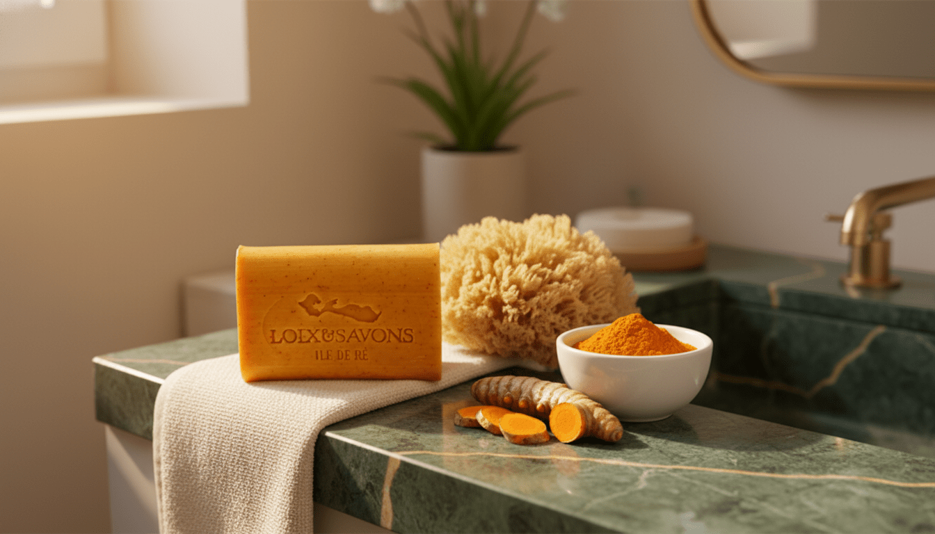 Savon solide pour raviver l'éclat des peaux ternes