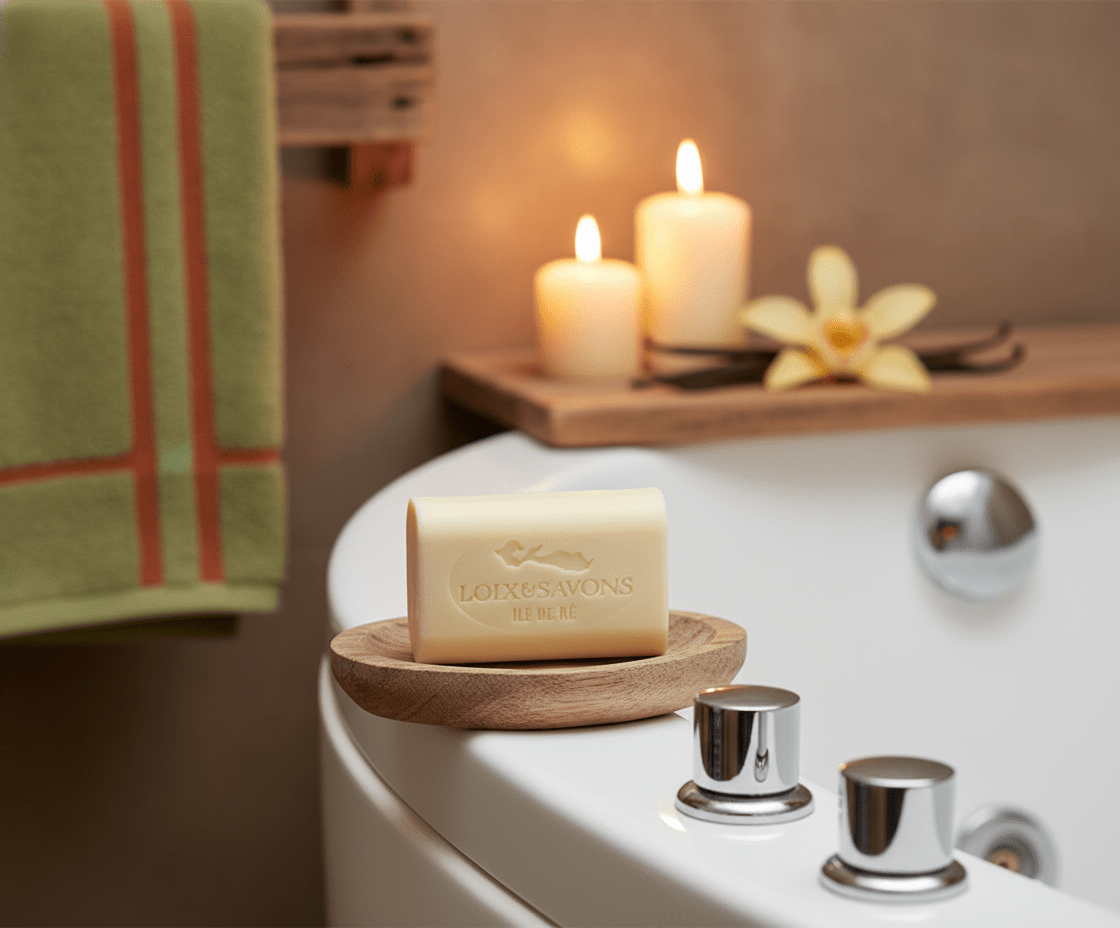 Soin surgras adoucissant au karité parfum vanille de l'Île de Ré