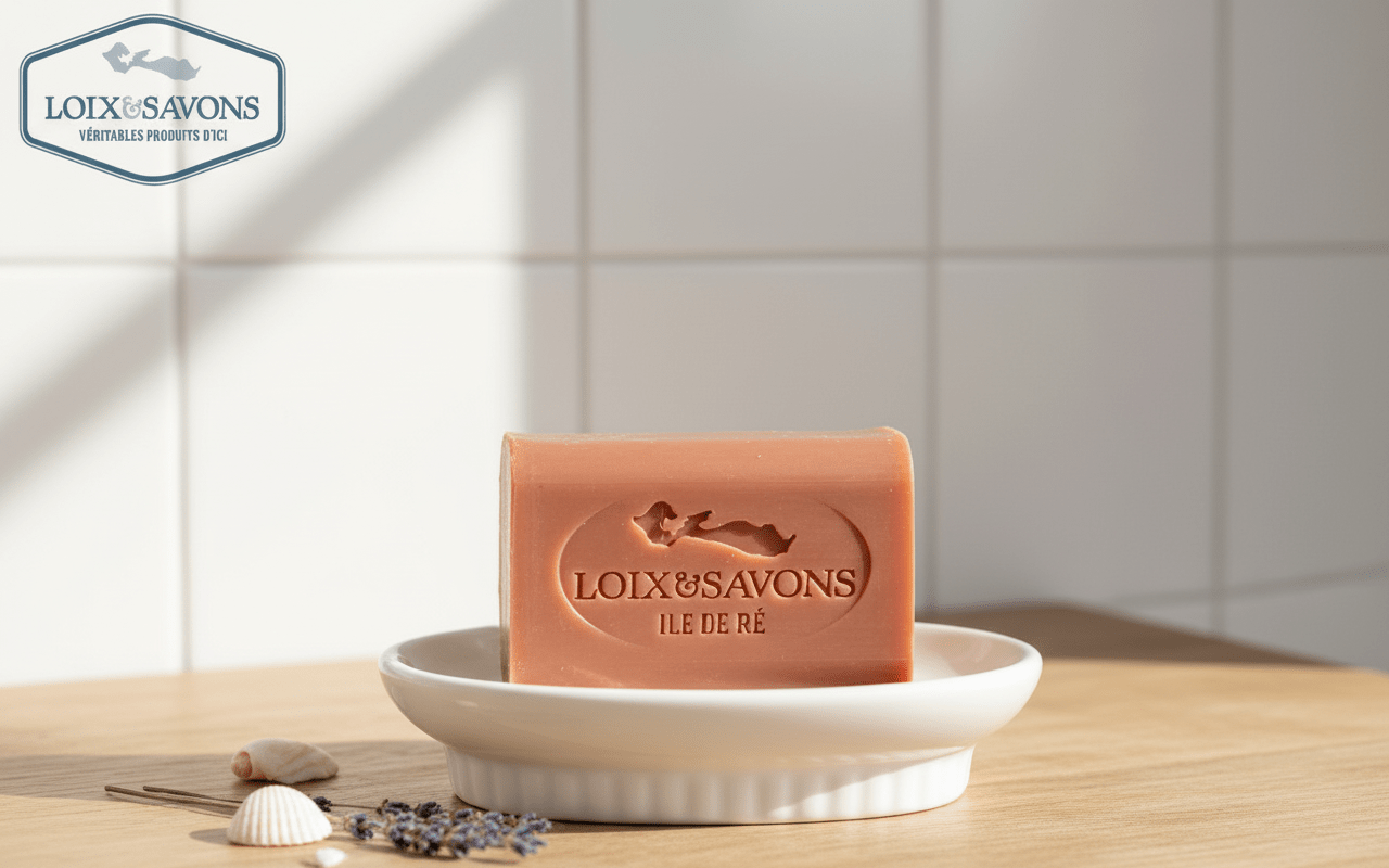 Savon artisanal surgras 100g au parfum d'abricot