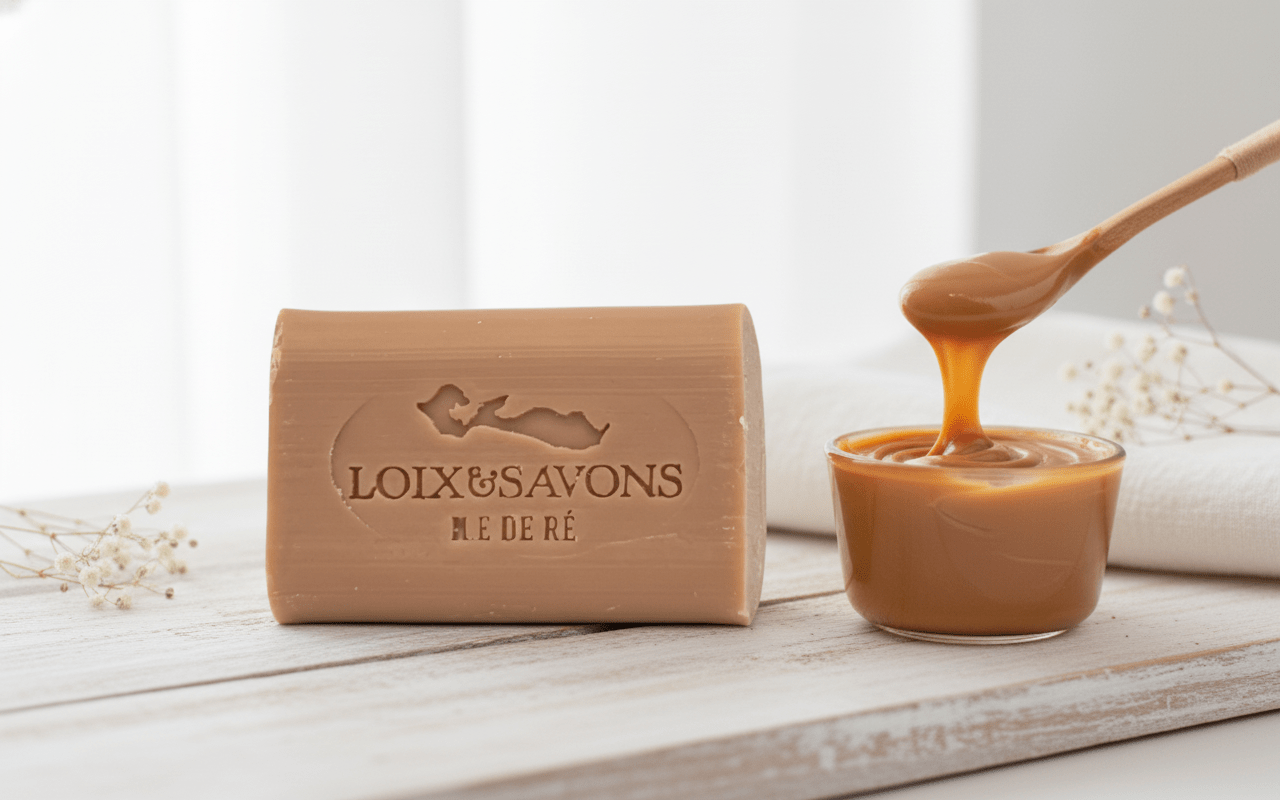 Savon artisanal surgras 100g au parfum confiture de lait