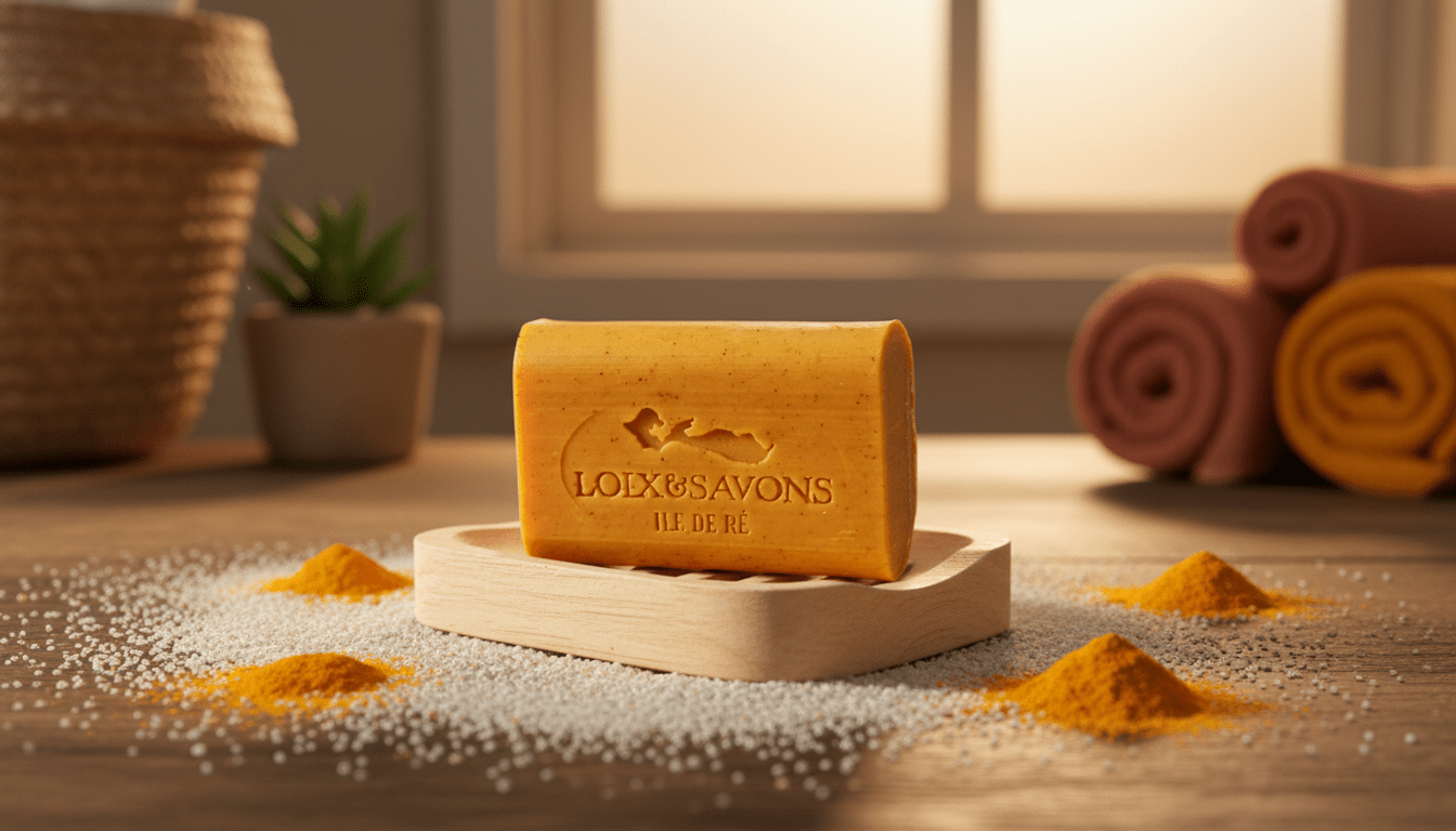 Savonnerie de Ré : savon solide naturel sans colorant chimique