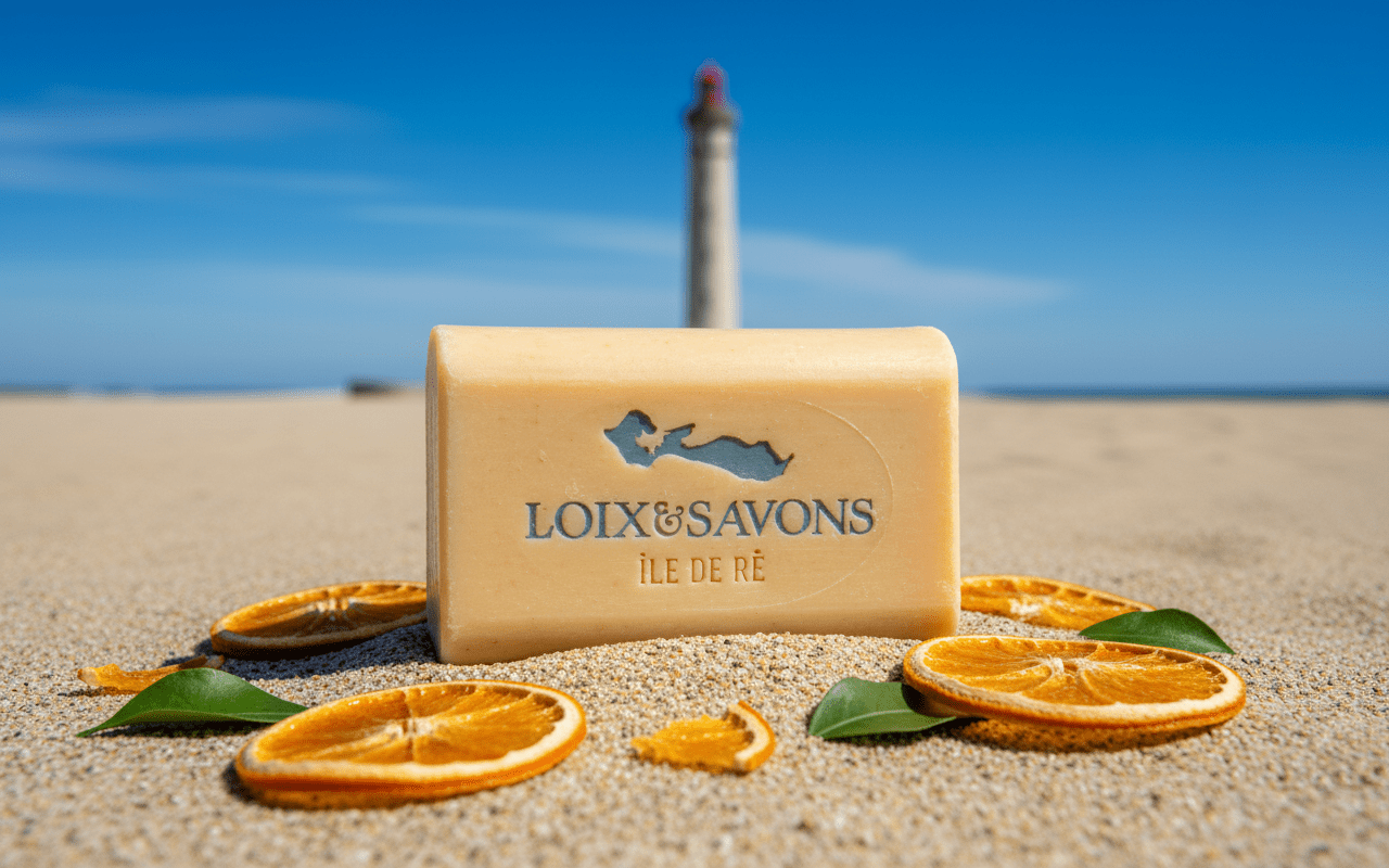 Savon artisanal surgras 100g au parfum d'agrumes