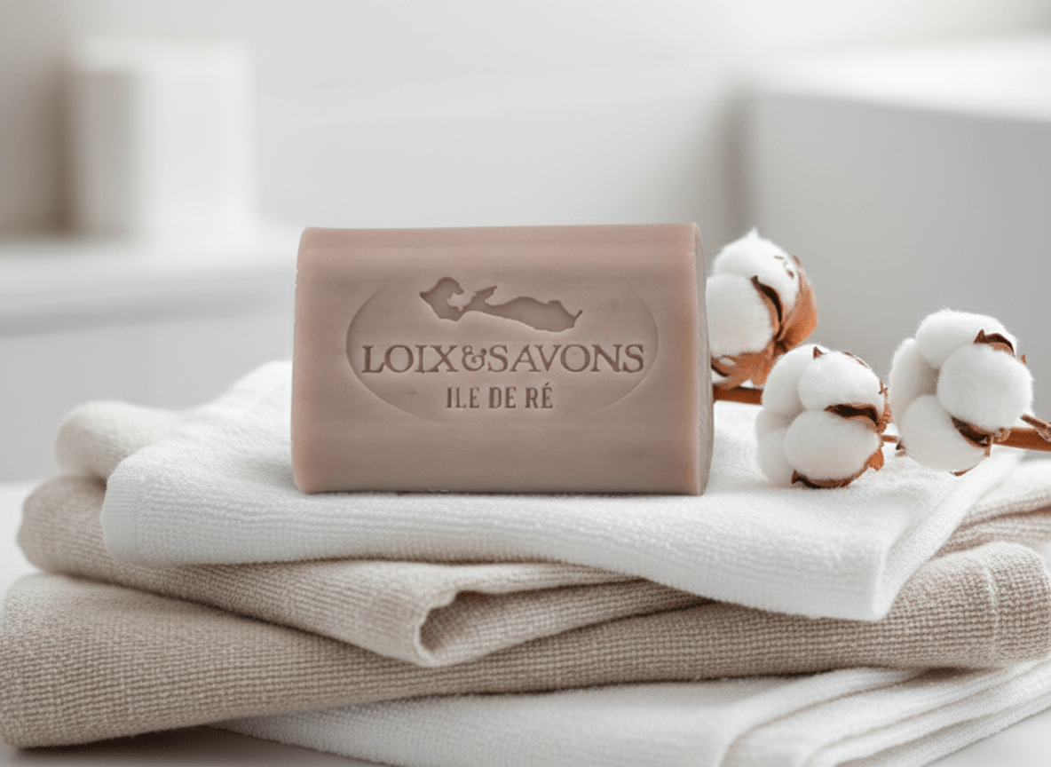 Savon artisanal surgras 100g au parfum poudre d'amour