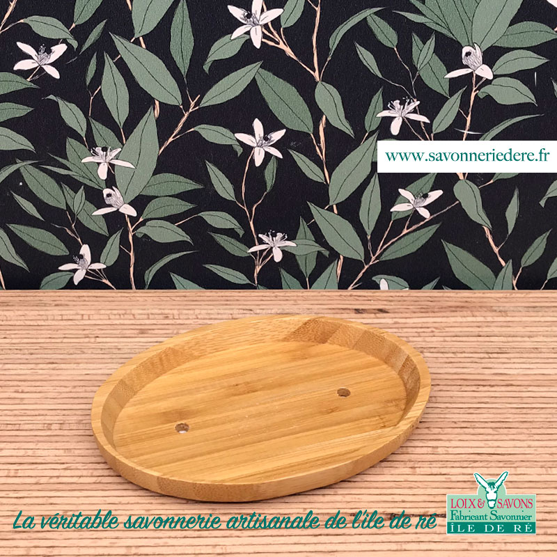 Porte-savon bambou • Univers salle de bain