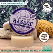 Savon de rasage au lait d'anesse